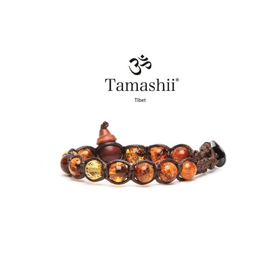 Bracciale Tamashii Donna Classico in Pietre dure Ambra BHS900-316 - BHS900-316